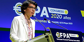 Maria Eugenia Cadenas, en la VII edición del Congreso EFPA