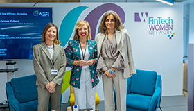 Maria Jose Gómez, en la presentación del Informe FinTech Women Network