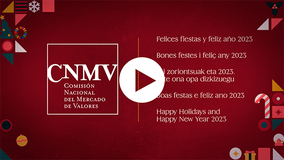 Felices fiestas y feliz año 2023