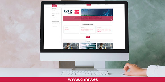 La CNMV renueva su web