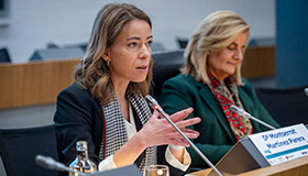 La vicepresidenta, en la X Jornada de Buen Gobierno Corporativo de WomenCEO