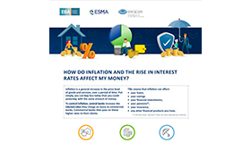 New interactive factsheet: how do inflation and the rise in interest rates affect my money?