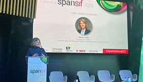 La consejera Helena Viñes clausura el Evento Anual Spainsif 2023