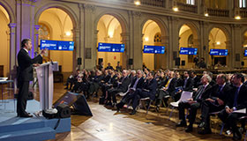 El presidente, en la presentación del Libro Blanco de BME sobre medidas para impulsar los mercados españoles