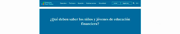 ¿Qué deben saber los niños y jóvenes de educación financiera?