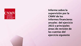 Informe anual de supervisión de las cuentas anuales de las empresas emisoras de 2022
