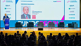 Jose María Marcos inaugura la jornada “El Futuro de la Depositaría 2024” de Funds People
