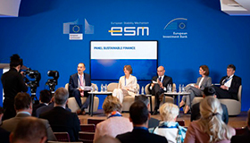 Helena Viñes, en el 7º seminario del mercado de capitales EC-EIB-ESM