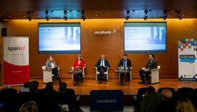 Helena Viñes, en la jornada “Hacia un Plan Nacional de Finanzas Sostenibles”